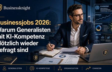 Businessjobs 2026: Warum starke Generalisten Prozesse verbinden, statt nur Termine zu verwalten
